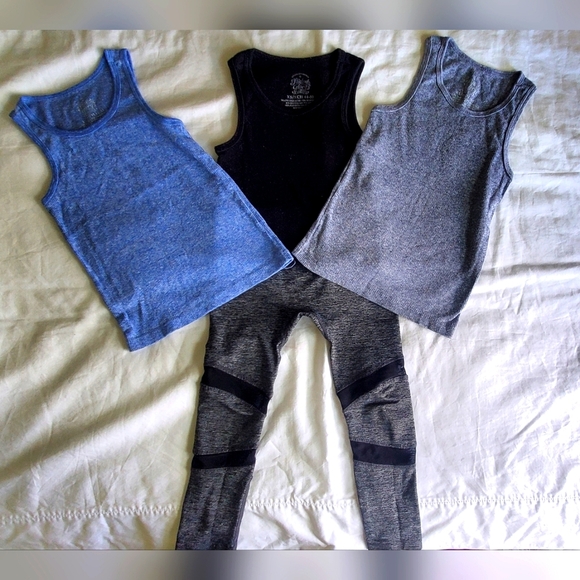BUNDLE Girls tank top and leggings - Picture 1 of 5